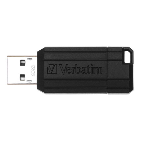 USB Memory/128GB Pinstripe Black