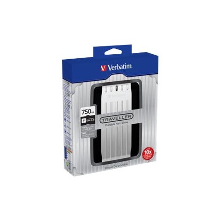 HDD2.5"/750GB USB3.0 Silver Traveller