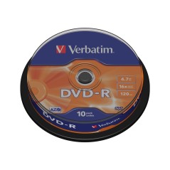 DVD-R/4.7GB 16xspd ADVANCEDAZO10 Spindle