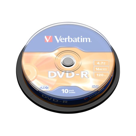 DVD-R/4.7GB 16xspd ADVANCEDAZO10 Spindle