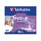 DVD+R/4.7GB 16x AdvAZO JC 10pk Photo Prt DVD+R/4.7GB 16x AdvAZO JC 10pk Photo Prt