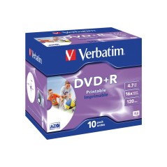 DVD+R/4.7GB 16x AdvAZO JC 10pk Photo Prt