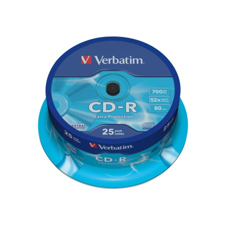 CD-R/700MB 80Min 52x DataLife Spdl 25pk