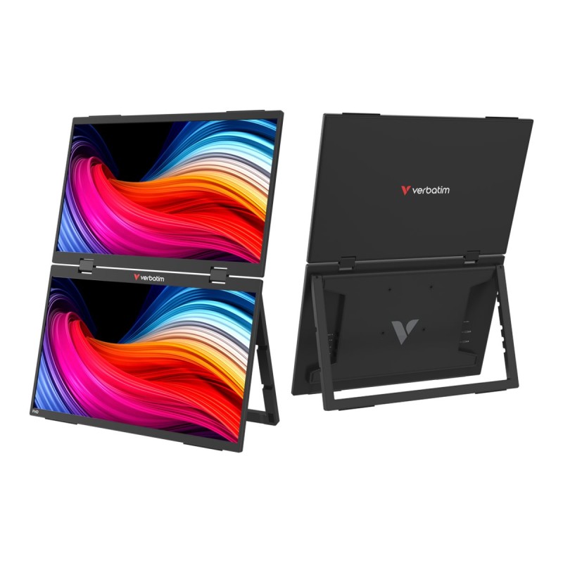 Verbatim Moniteur portable double 15.6″