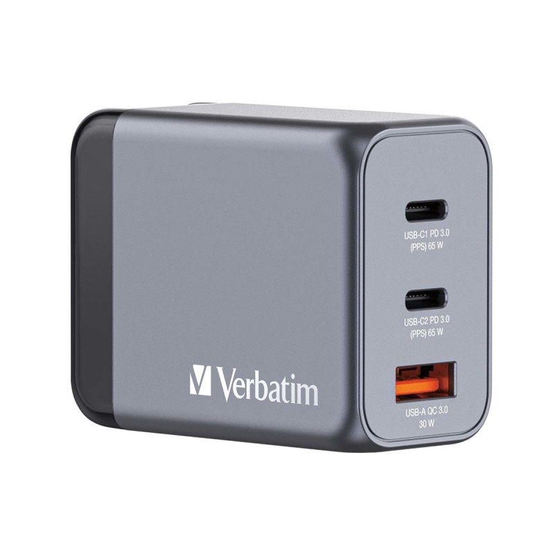 GNC-65 GaN Charger 3 Port 65W USB A/C E GNC-65 GaN Charger 3 Port 65W USB A/C E
