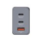 GNC-65 GaN Charger 3 Port 65W USB A/C E GNC-65 GaN Charger 3 Port 65W USB A/C E