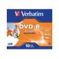 DVD-R/4.7GB 16x AdvAZO JC 10pk print