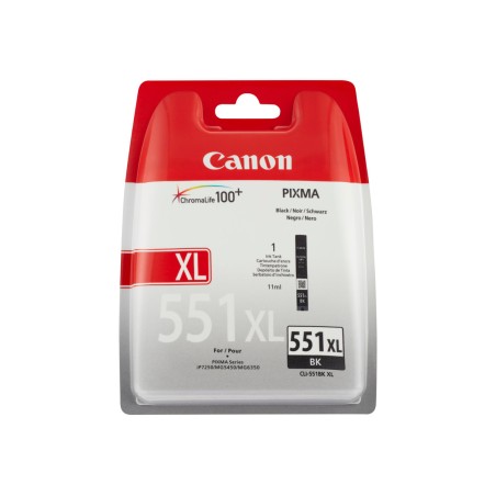 Ink/CLI-551XL Cartridge BK BLISTER alarm