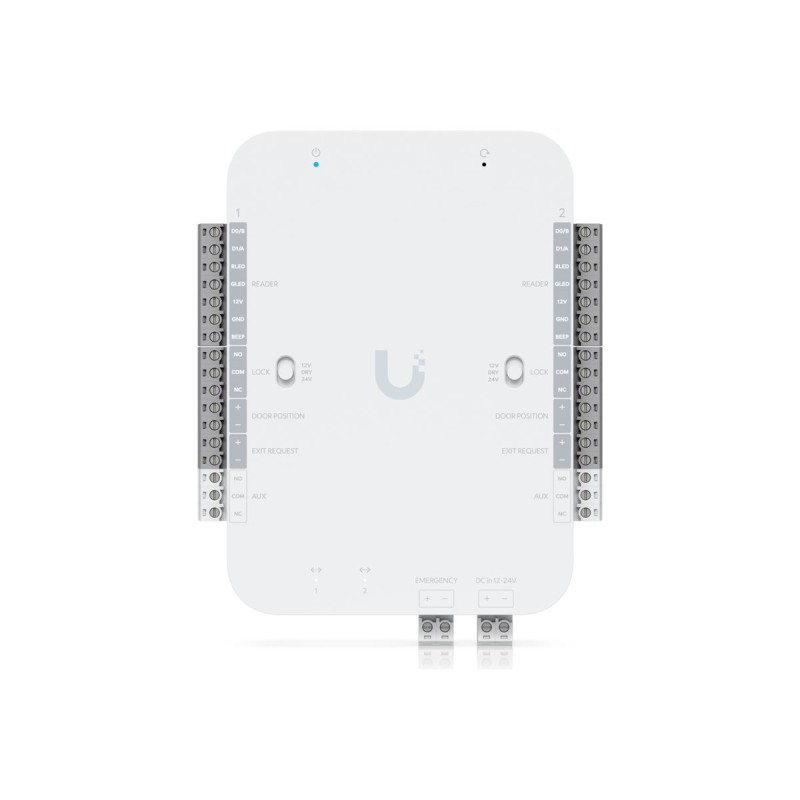 DC-powered hub that supports Wiegand and DC-powered hub that supports Wiegand and