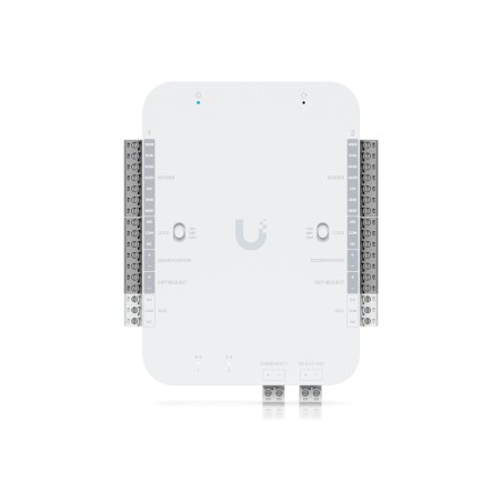 DC-powered hub that supports Wiegand and