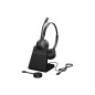 Jabra Engage 55 SE Casque Sans fil Arceau Bureau/Centre d'appels Noir