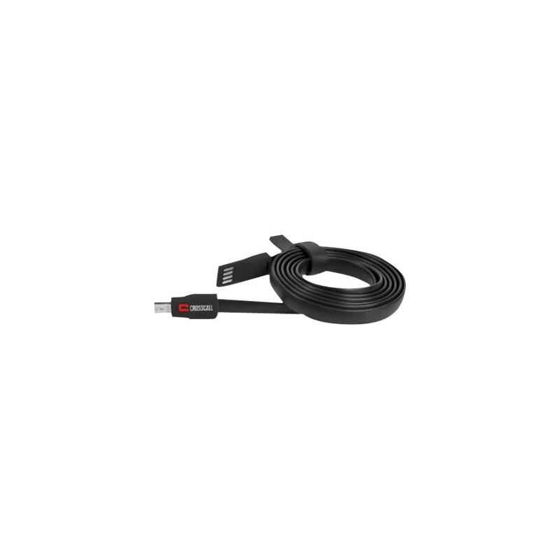 Crosscall flat cable USB-microUSB