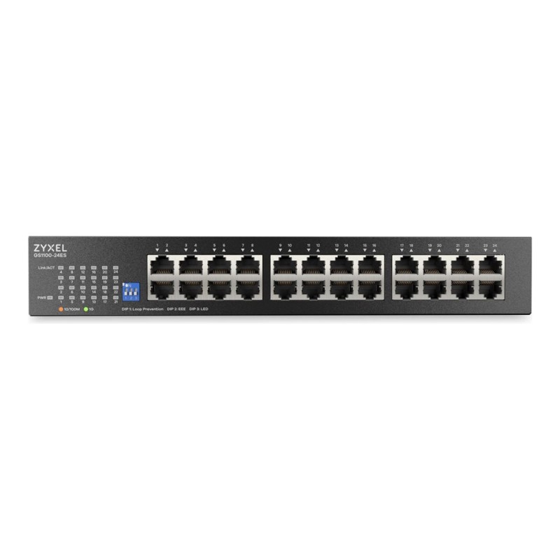 Zyxel GS1100-24ES 24 port Gigabit - DIP Zyxel GS1100-24ES 24 port Gigabit - DIP