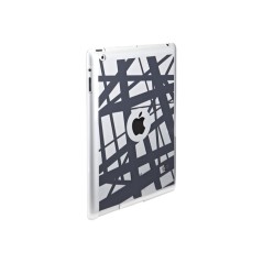 Polycarbonate case iPad2 snap-on clear