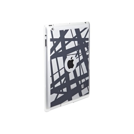 Polycarbonate case iPad2 snap-on clear