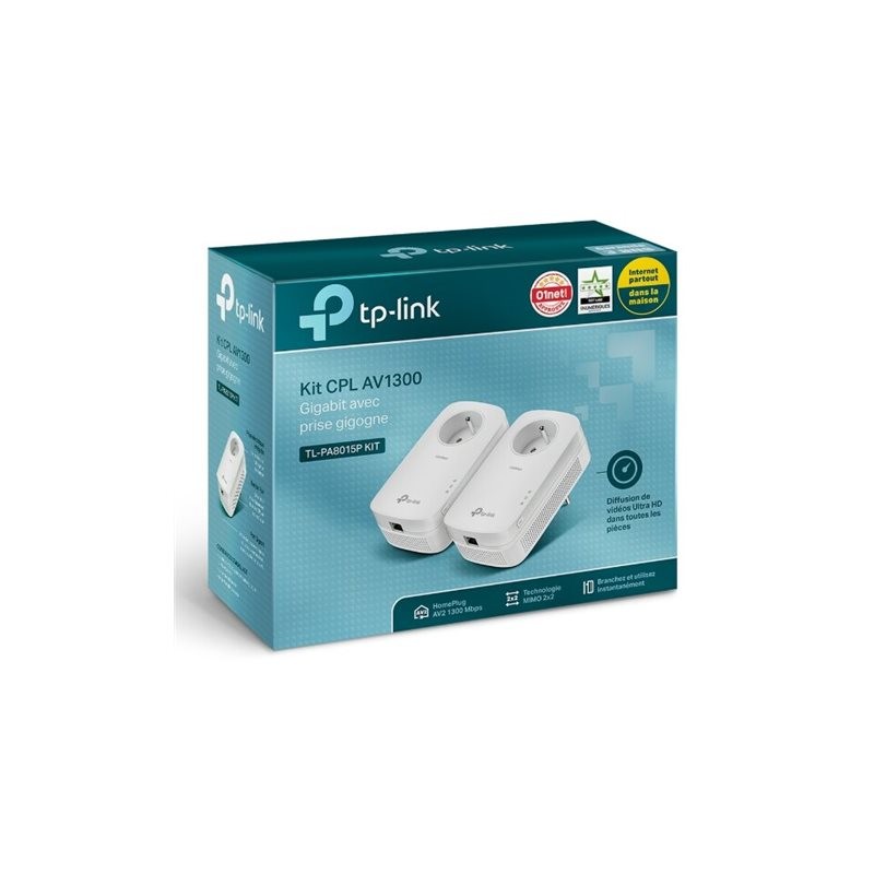 AV1200 GB Powerline Starter Kit 1200Mbps AV1200 GB Powerline Starter Kit 1200Mbps
