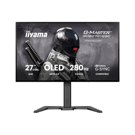 iiyama G-MASTER 27""W LCD QHD Gaming META 3.0 OLED 280 écran plat de