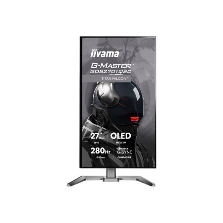 iiyama G-MASTER 27""W LCD QHD Gaming META 3.0 OLED 280 écran plat de PC 68,6 cm (27") 2560 x 1440 pixels Noir