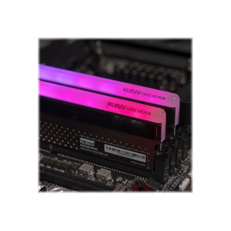Klevv CRAS XR RGB 8GB 4000MHz Gaming Memory DDR4-RAM XMP 2.0 Extreme Performance Overclocking module de mémoire 8 Go 1 x 8 Go