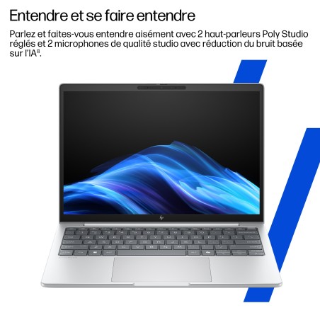HP EliteBook 8 G1i 16 inch Notebook AI PC Wolf Pro Security Edition Intel Core Ultra 5 225U Ordinateur portable 40,6 cm (16")