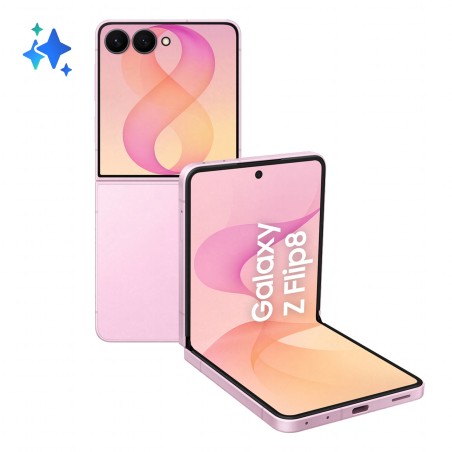 Samsung Galaxy Z Flip8 17,5 cm (6.9") Double SIM 5G USB Type-C 12 Go 256 Go 4300 mAh Rose