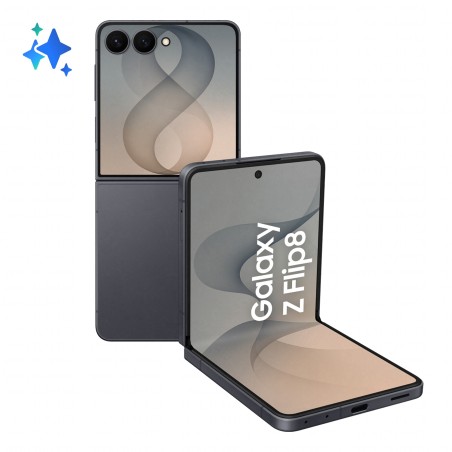 Samsung Galaxy Z Flip8 17,5 cm (6.9") Double SIM 5G USB Type-C 12 Go 256 Go 4300 mAh Graphite