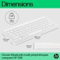HP Clavier Bluetooth multi-périphériques compact 350