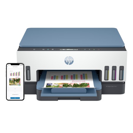 HP Smart Tank 7006 Sans fil All-in-One Couleur Imprimante, Impression recto-verso copieur, scanner