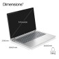 HP DX5X7AT laptop Intel Core 5 Ordinateur portable 35,6 cm (14") WUXGA 16 Go DDR5-SDRAM 512 Go SSD Wi-Fi 6E (802.11ax) Windows HP DX5X7AT laptop Intel Core 5 Ordinateur portable 35,6 cm (14") WUXGA 16 Go DDR5-SDRAM 512 Go SSD Wi-Fi 6E (802.11ax) Windows