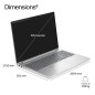 HP DX5Y7AT laptop Intel Core 5 Ordinateur portable 40,6 cm (16") WUXGA 16 Go DDR5-SDRAM 512 Go SSD Wi-Fi 6E (802.11ax) Windows HP DX5Y7AT laptop Intel Core 5 Ordinateur portable 40,6 cm (16") WUXGA 16 Go DDR5-SDRAM 512 Go SSD Wi-Fi 6E (802.11ax) Windows