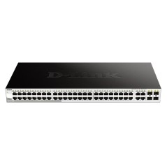 D-Link DGS-1210-48 commutateur réseau Géré L2 Gigabit Ethernet (10 100 1000) 1U Noir