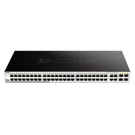 D-Link DGS-1210-48 commutateur réseau Géré L2 Gigabit Ethernet (10 100 1000) 1U Noir
