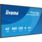 iiyama LH4366UHSB-B1AG Écran d'affichage dynamique Écran plat de signalisation numérique 109,2 cm (43") LCD Wifi 800 cd/m² 4K iiyama LH4366UHSB-B1AG Écran d'affichage dynamique Écran plat de signalisation numérique 109,2 cm (43") LCD Wifi 800 cd/m² 4K