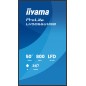 iiyama LH5066UHSB-B1AG Écran d'affichage dynamique Écran plat de signalisation numérique 127 cm (50") LCD Wifi 800 cd/m² 4K
