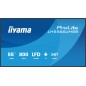 iiyama LH5566UHSB-B1AG Écran d'affichage dynamique Écran plat de signalisation numérique 139,7 cm (55") LCD Wifi 800 cd/m² 4K iiyama LH5566UHSB-B1AG Écran d'affichage dynamique Écran plat de signalisation numérique 139,7 cm (55") LCD Wifi 800 cd/m² 4K