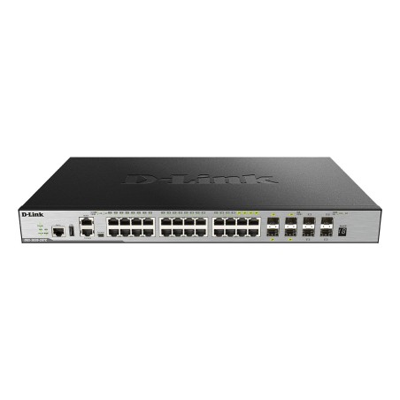 D-Link DGS-3630-28PC SI E commutateur réseau Géré L3 Gigabit Ethernet (10 100 1000) Connexion Ethernet, supportant