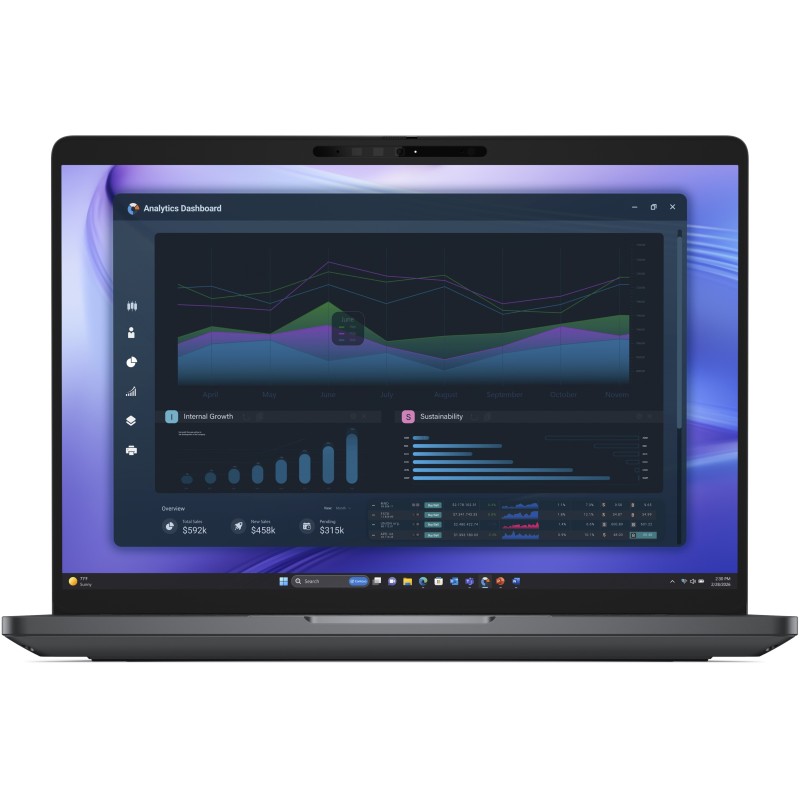 DELL Pro Precision 5 14 PW514261 Copilot+ PC Intel Core Ultra 7 366H Station de travail mobile 35,6 cm (14") WUXGA 32 Go DELL Pro Precision 5 14 PW514261 Copilot+ PC Intel Core Ultra 7 366H Station de travail mobile 35,6 cm (14") WUXGA 32 Go