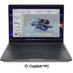 DELL Pro Precision 5 16 PW516261 Copilot+ PC Intel Core Ultra 7 366H Ordinateur portable 40,6 cm (16") Full HD+ 32 Go
