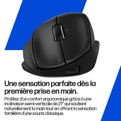 HP Souris ergonomique inclinable 720M