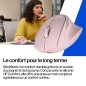 HP Tilt Ergo PNK MSE 720M EMEA-INTL EN L souris Maison Droitier RF sans fil + Bluetooth 6000 DPI