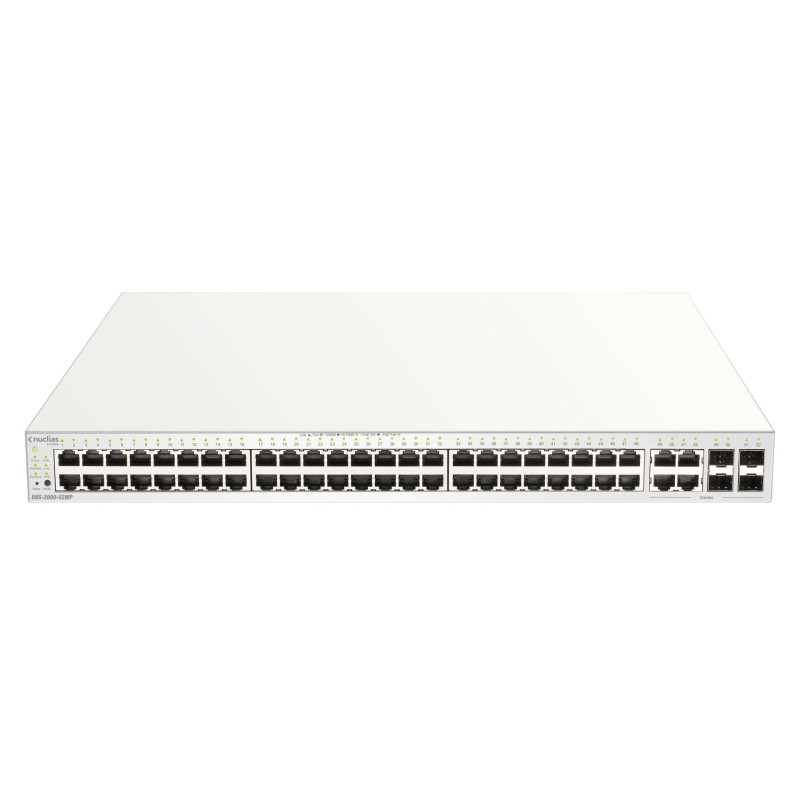D-Link DBS-2000-52MP commutateur réseau Géré L2 Gigabit Ethernet (10/100/1000) Connexion Ethernet, supportant l'alimentation D-Link DBS-2000-52MP commutateur réseau Géré L2 Gigabit Ethernet (10/100/1000) Connexion Ethernet, supportant l'alimentation