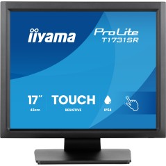 iiyama ProLite T1731SR-B2S écran plat de PC 43,2 cm (17") 1280 x 1024 pixels SXGA LCD Écran tactile Table Noir