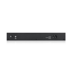 Zyxel GS1900-24EP Géré L2 Gigabit Ethernet (10 100 1000) Connexion Ethernet, supportant l'alimentation via ce port (PoE) Noir