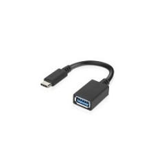 Lenovo 4X90Q59481 câble USB USB 3.2 Gen 1 (3.1 Gen 1) 0,14 m USB C USB A 5 Gbit s Noir