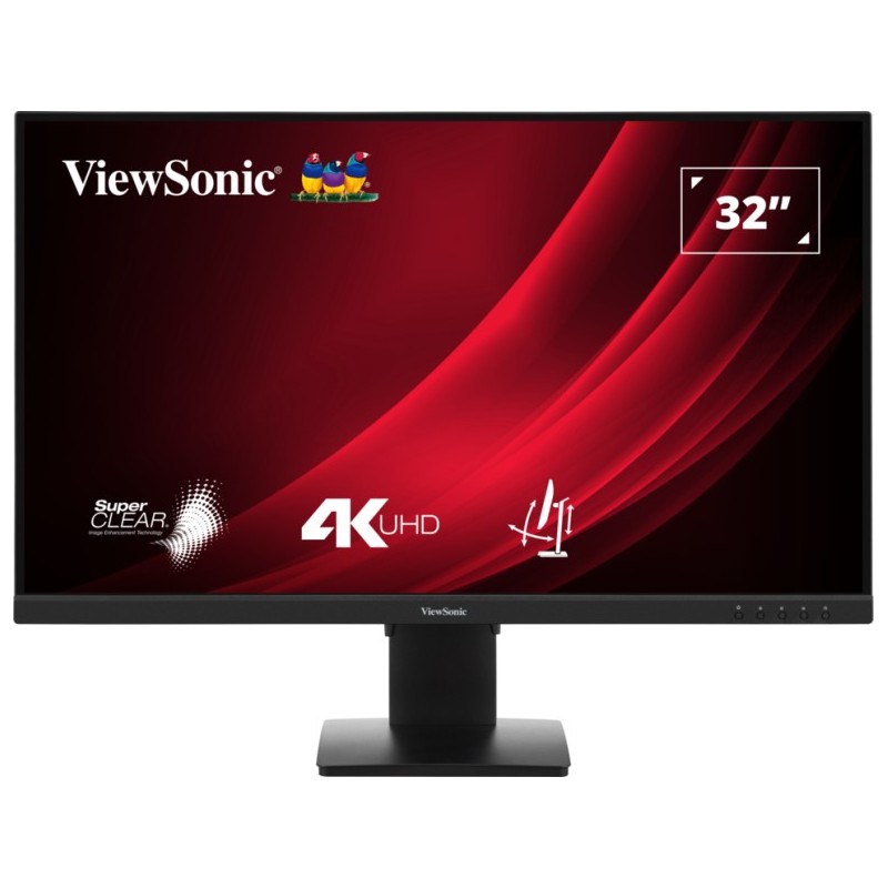 Viewsonic VG3208-4K écran plat de PC 81,3 cm (32") 3840 x 2160 pixels 4K Ultra HD LED Noir Viewsonic VG3208-4K écran plat de PC 81,3 cm (32") 3840 x 2160 pixels 4K Ultra HD LED Noir