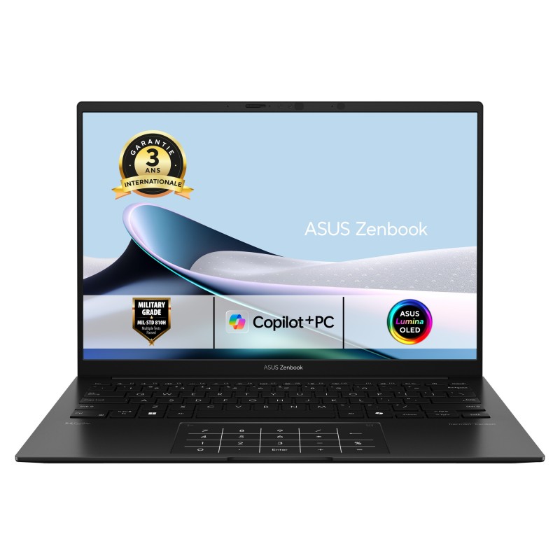 ASUS Zenbook 14 UM3406GA- -DISQD5X Copilot+ PC AMD Ryzen AI 7 445 Ordinateur portable 35,6 cm (14") WUXGA 32 Go LPDDR5x-SDRAM 1