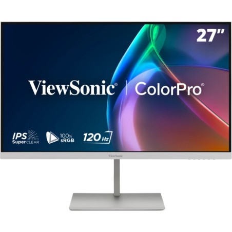 Viewsonic VP Series VP2766-2K-W écran plat de PC 68,6 cm (27") 2560 x 1440 pixels Quad HD LED Blanc, Argent