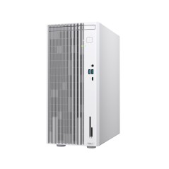 ASUS V500 Mini Tower V501MV-DIC03100U043W Intel Core 3 100U 8 Go DDR5-SDRAM 512 Go SSD Windows 11 Home PC Blanc