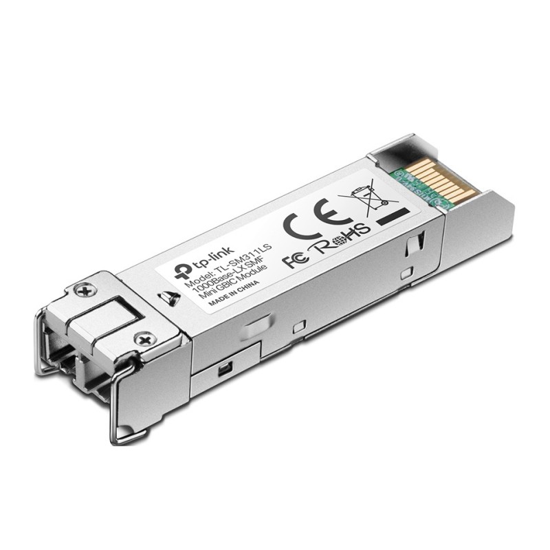 TP-Link TL-SM311LS module émetteur-récepteur de réseau Fibre optique 1250 Mbit/s mini-GBIC/SFP 1310 nm