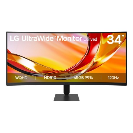 LG 34U601B-B écran plat de PC 86,4 cm (34") 3440 x 1440 pixels Dual WQHD LCD Noir